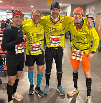 Von links: Marc, Steffen, Stefan und Markus